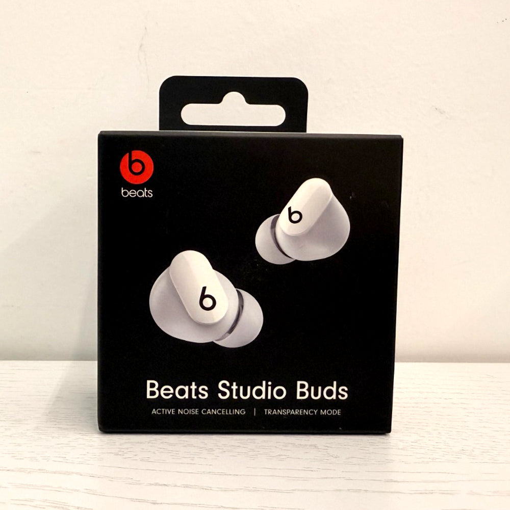 Beats Studio Buds – True Wireless Noise Cancelling Earbuds, White (Brand New)