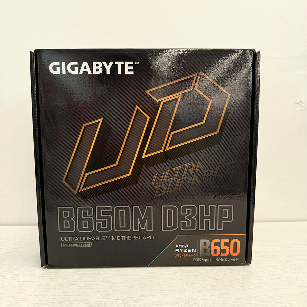 GIGABYTE B650M D3HP Micro-ATX Motherboard – AMD Ryzen, DDR5, PCIe 4.0, 5-Year Warranty (Brand New)