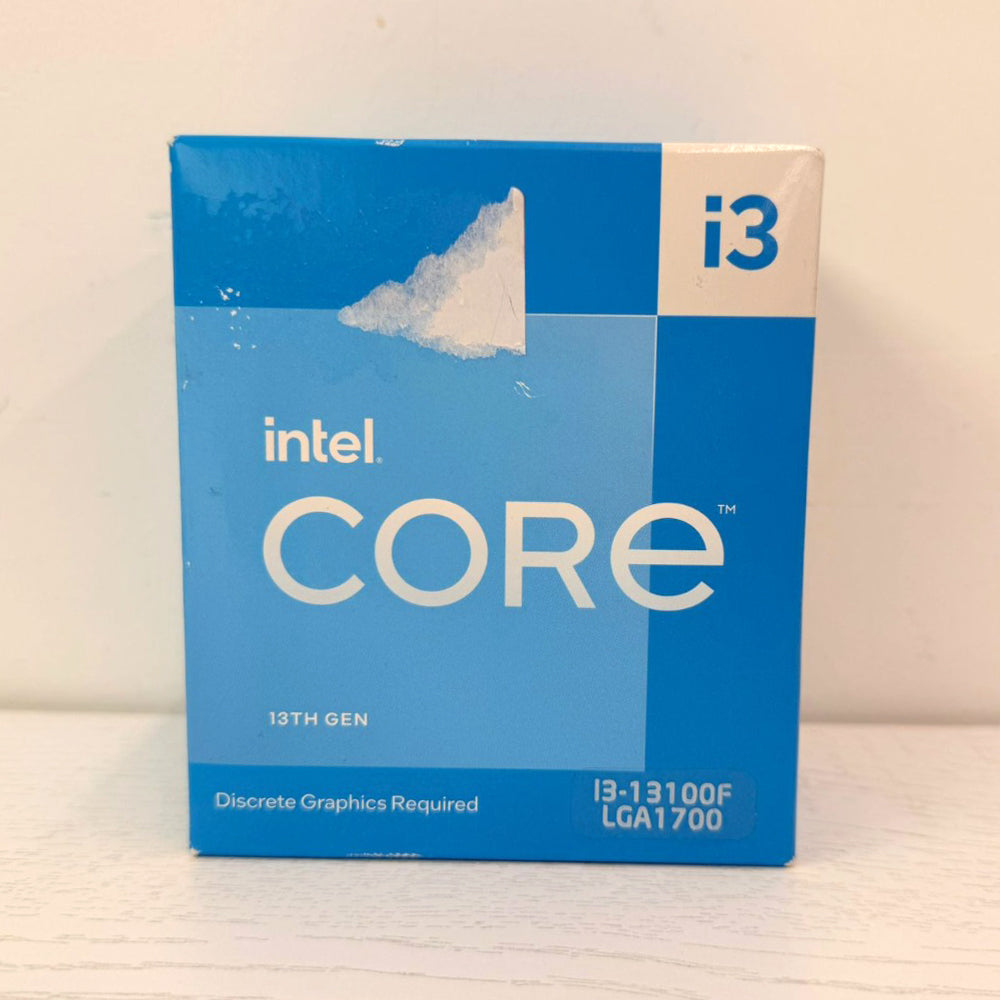 Intel Core i3-13100F Desktop Processor – 13th Gen, LGA1700, 4.5GHz Max – Brand New
