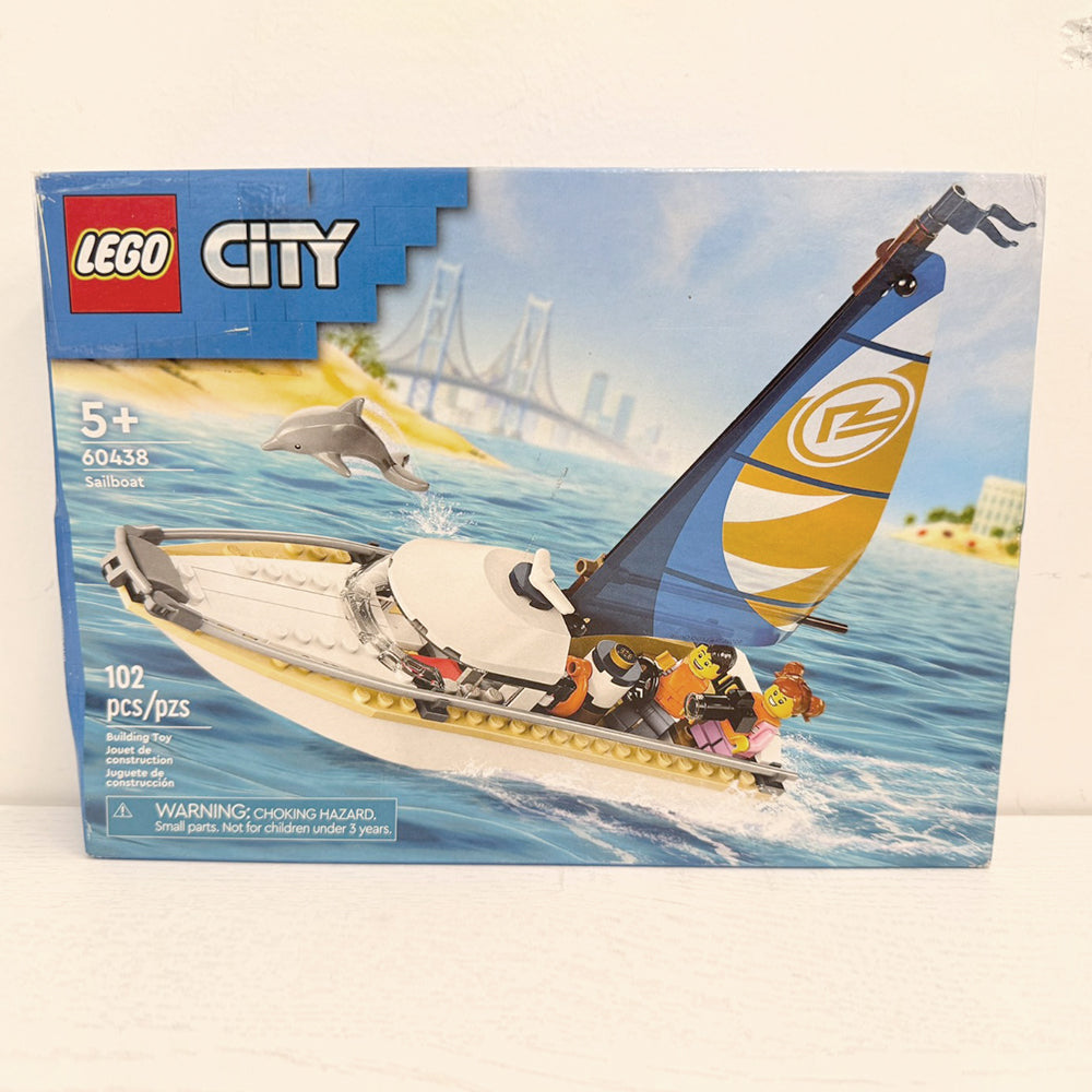 LEGO City Sailboat Set 60438 – 102 Pieces (Brand New)