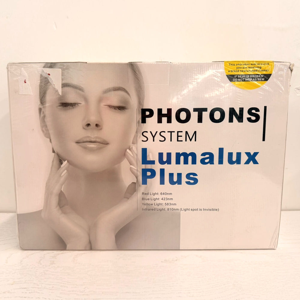 Photons System Lumalux Plus LED Light Therapy – Red, Blue, Yellow & Infrared Light Device