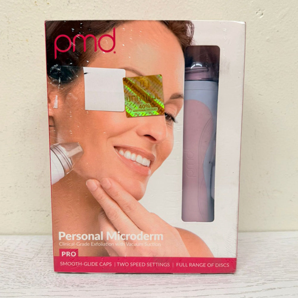 PMD Personal Microderm Pro At-Home Microdermabrasion Machine + Recovery Mask Kit – Brand New