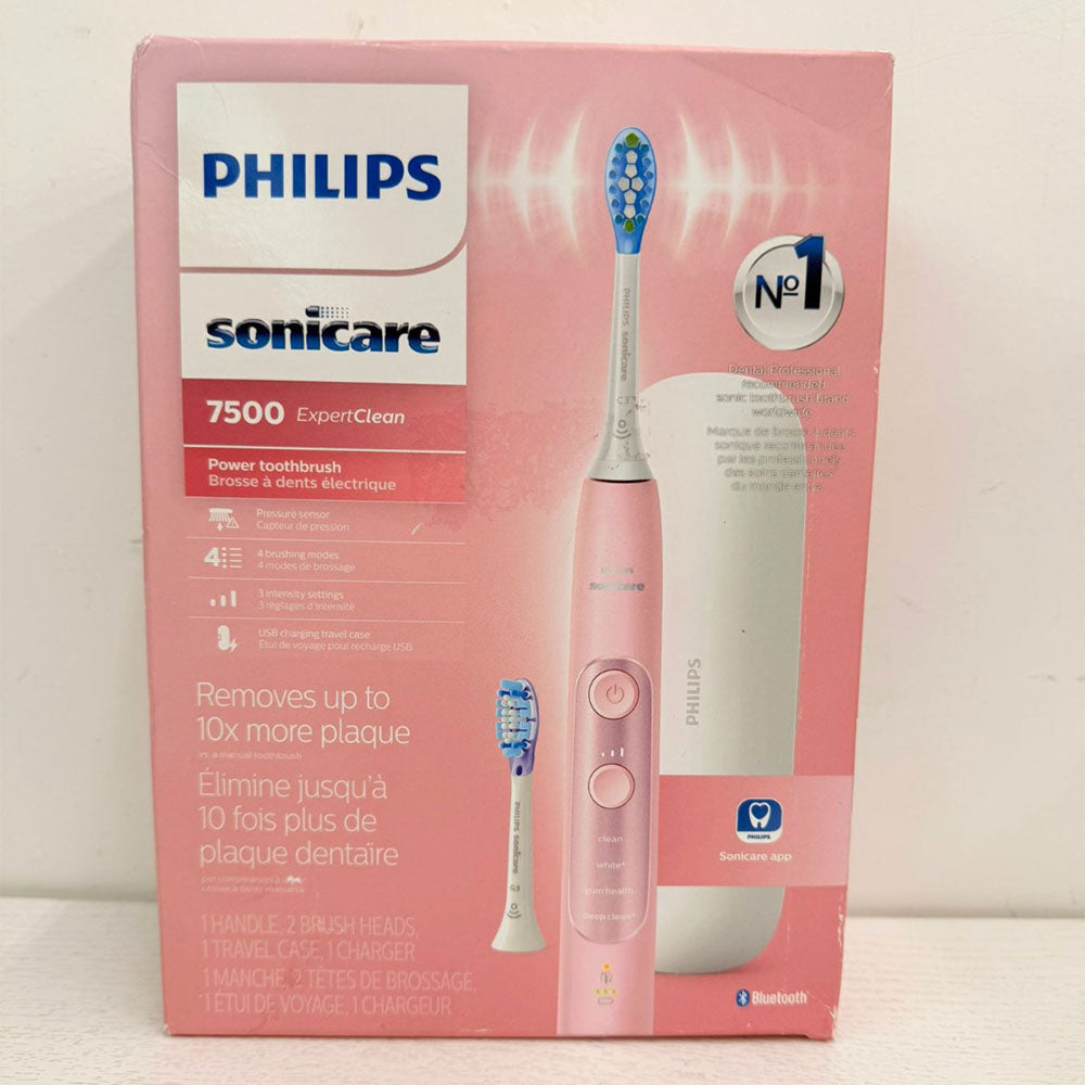 Philips Sonicare ExpertClean 7500 – Pink Rechargeable Electric Toothbrush (Brand New)