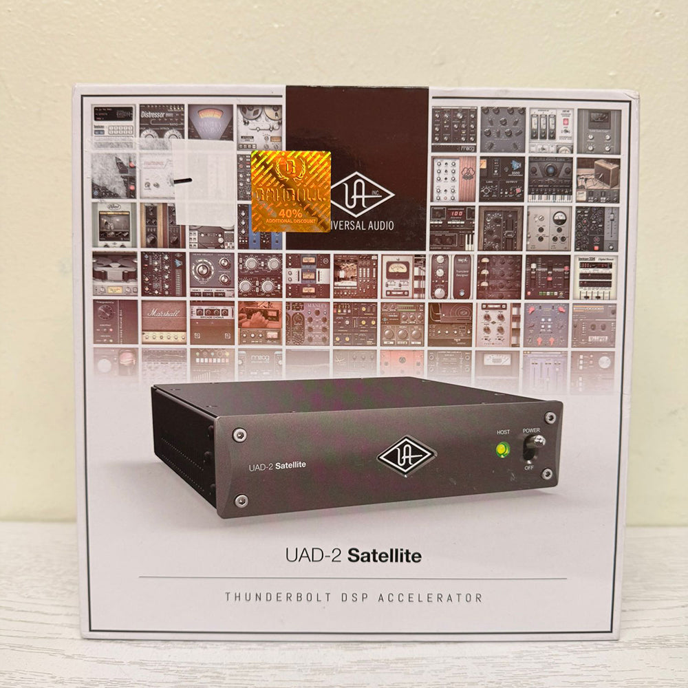 Universal Audio UAD-2 Satellite Thunderbolt DSP Accelerator OCTO Core – (Open Box)