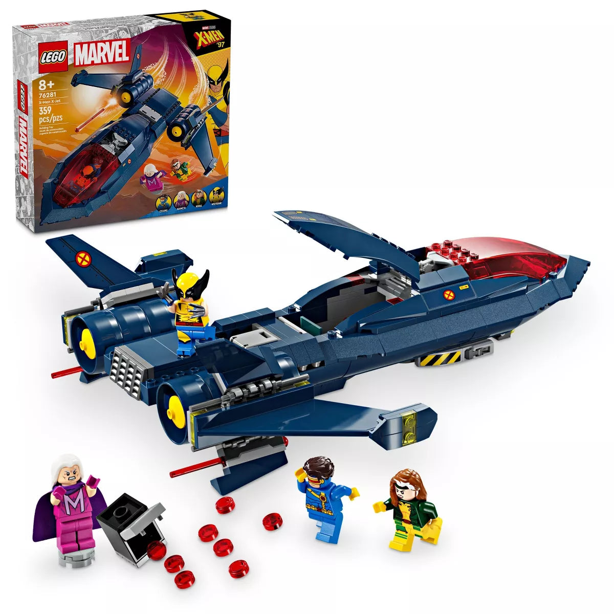 LEGO Marvel X-Men X-Jet Building Toy 76281 (Brand New)