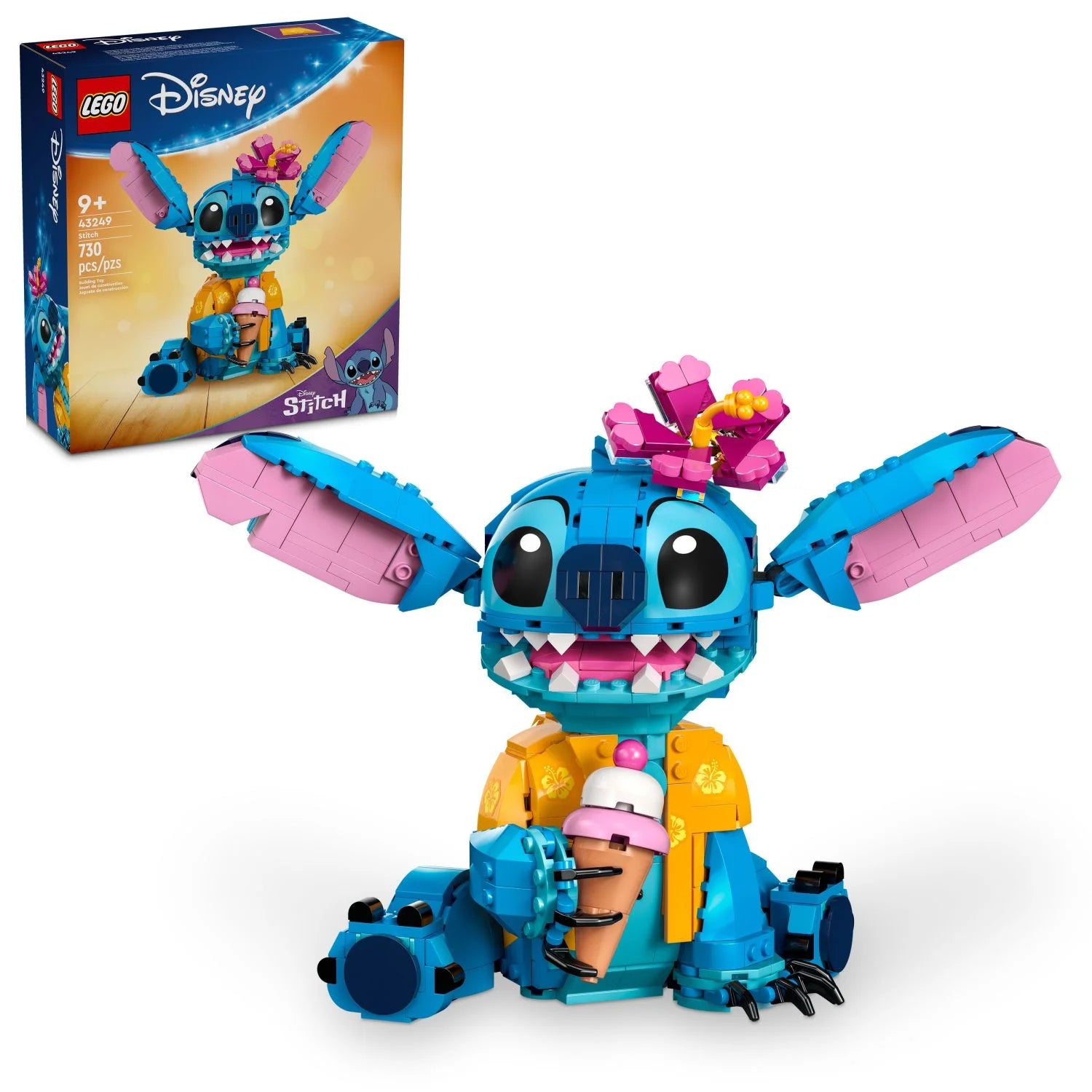 LEGO Disney Stitch Buildable Kids' Toy Playset 43249 (Brand New)