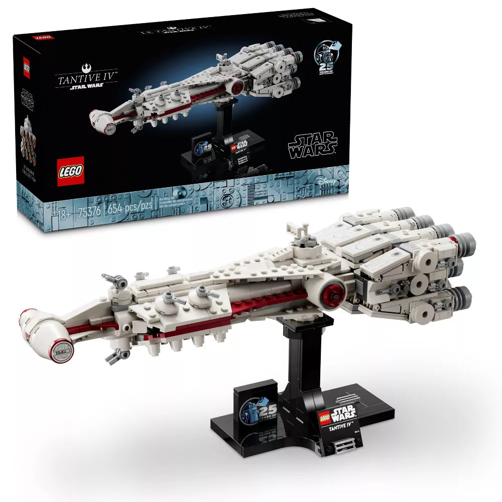 LEGO Star Wars Tantive IV Build and Display Starship Vehicle Model 75367 (Brand New)