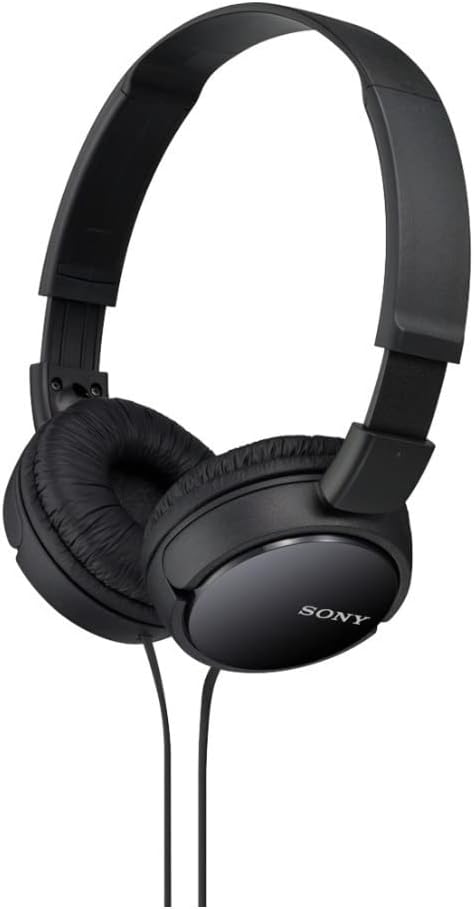 Sony ZX Series Wired On-Ear Headphones, Black MDR-ZX110 (Brand New)