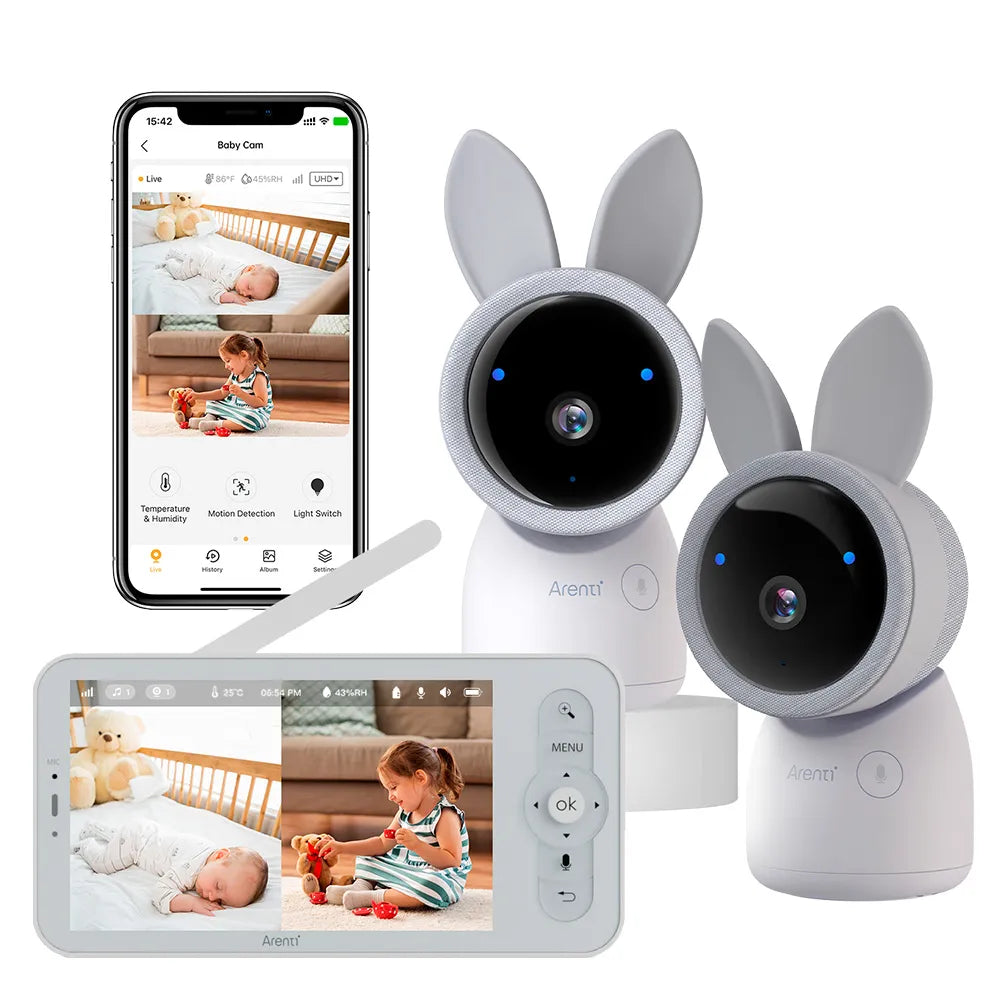 Arenti AInanny 2K UHD Video Baby Monitor with 5 (Highly Used)