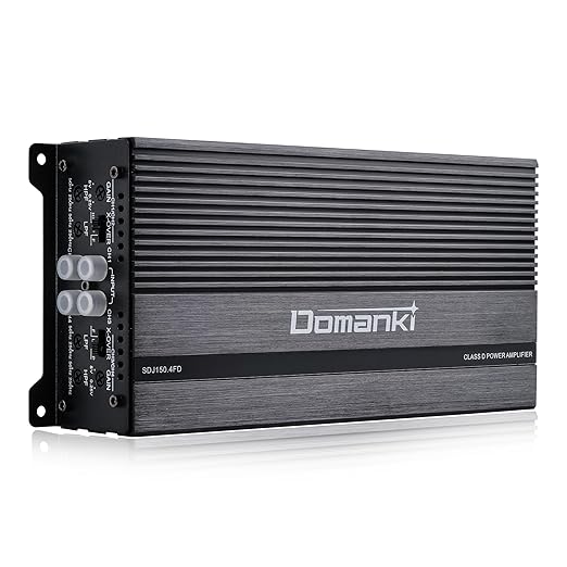 Domanki Car Audio Amplifier - 4 Channel  920 Watt RMS Class D Full Range Power Stereo Amplifier (Brand new)