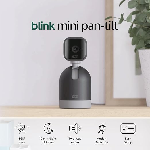 Blink Mini Pan-Tilt Camera (Brand New)