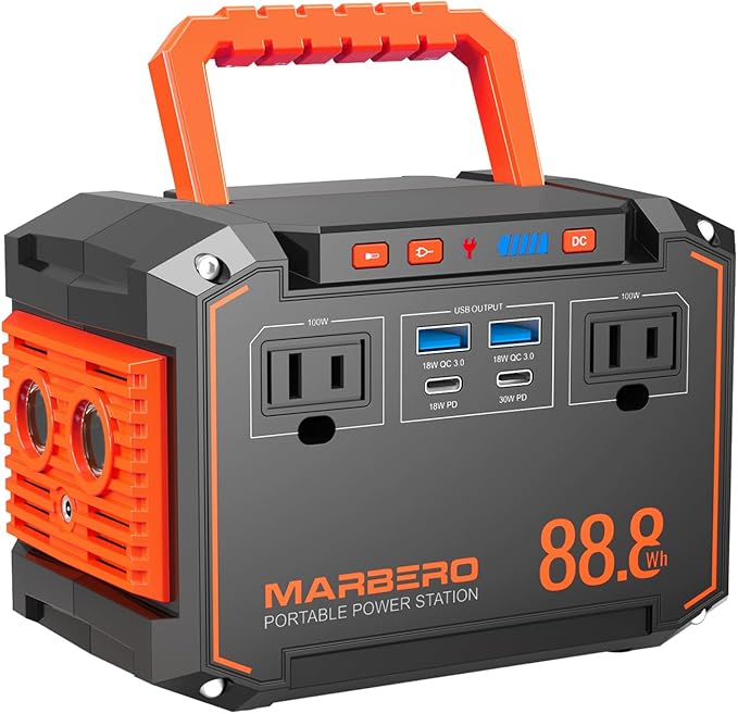 MARBERO Portable Power Station 88.8Wh (Brand New)