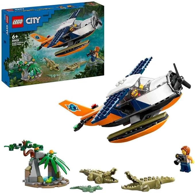 LEGO City Jungle Explorer Water Airplane Toy (Brand New)