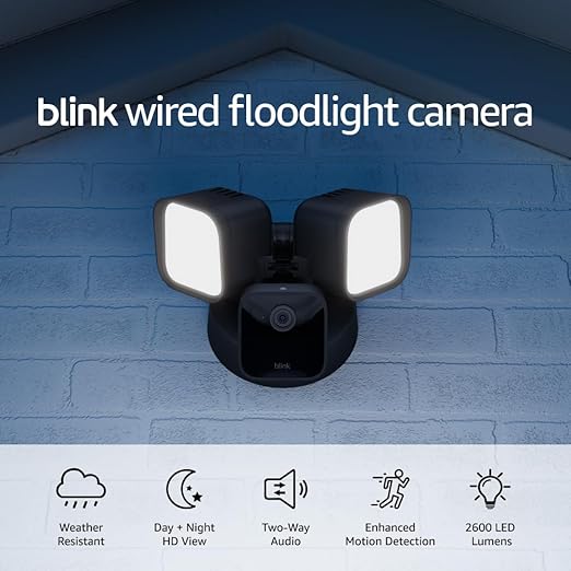 Blink Wired Floodlight Camera (Brand New)