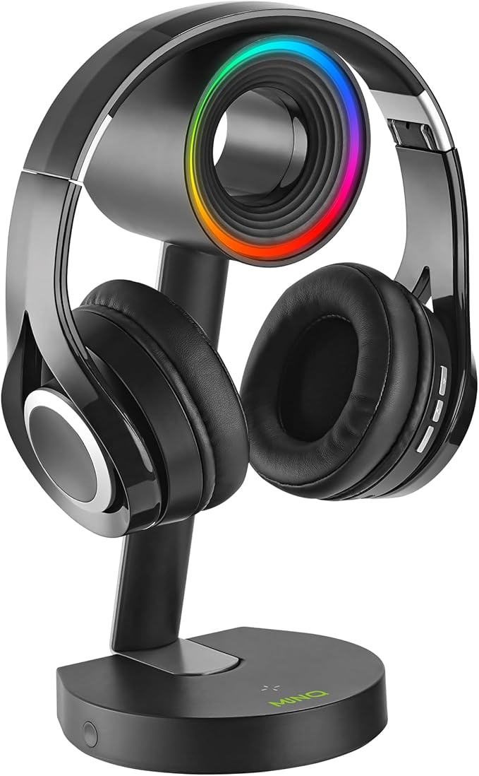 MINQ RGB Ring Shape Headphone Stand (Open Box)