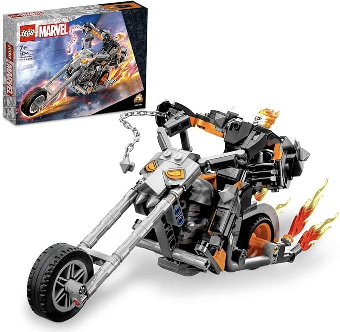 LEGO Super Heroes Marvel Ghost Rider Mecha Suit & Bike (76245) (Brand New)