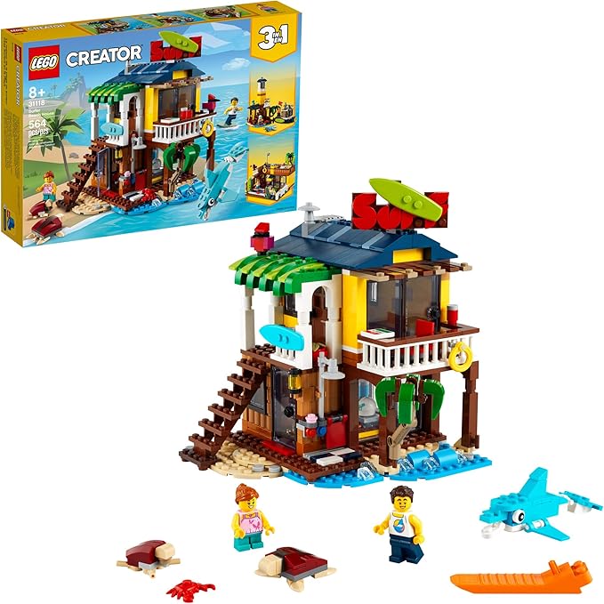 LEGO Creator 3-in-1 Surfer Beach House (31118) (Open Box)