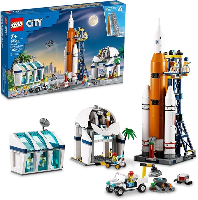 LEGO® City Rocket Launch Center Building Toy Set (60351) (Brand New)