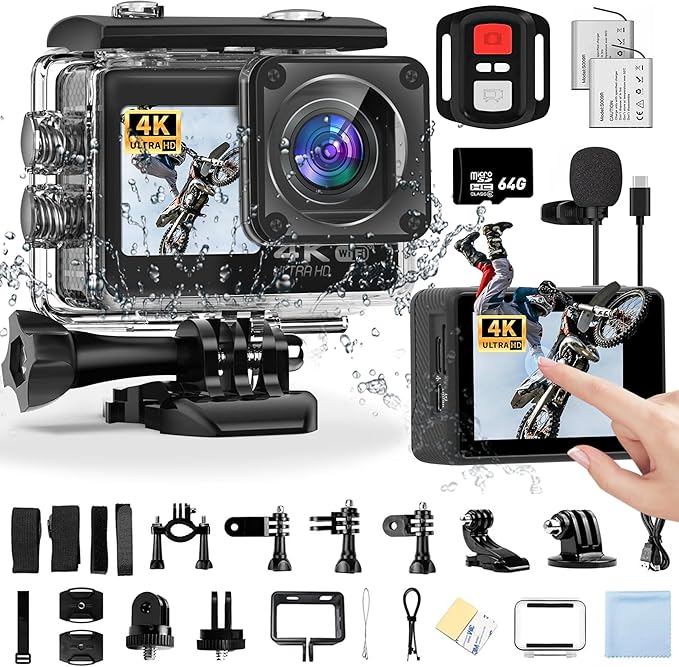 4K Action Camera (Lightly Used)