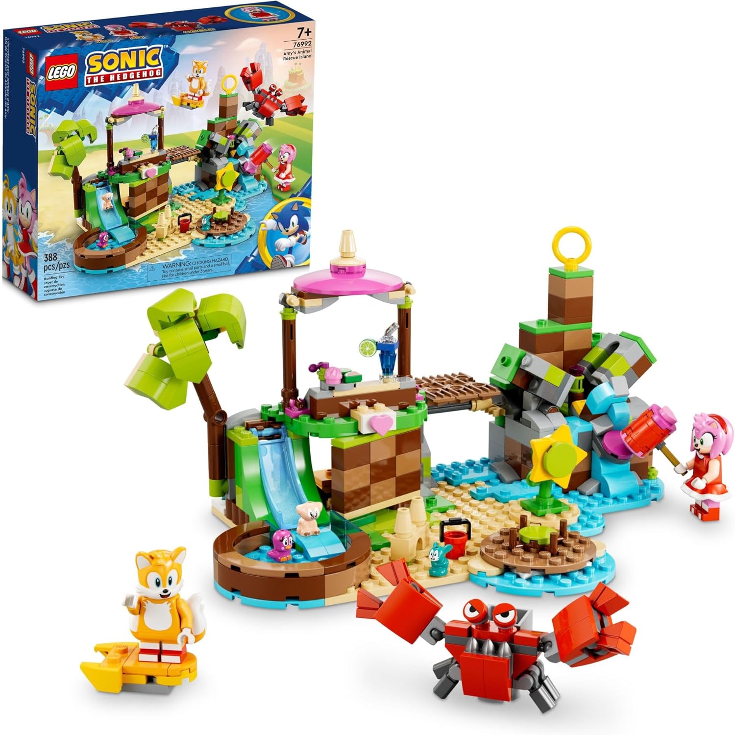 LEGO Sonic the Hedgehog Amy’s Animal Rescue Island (76992) (Brand New)