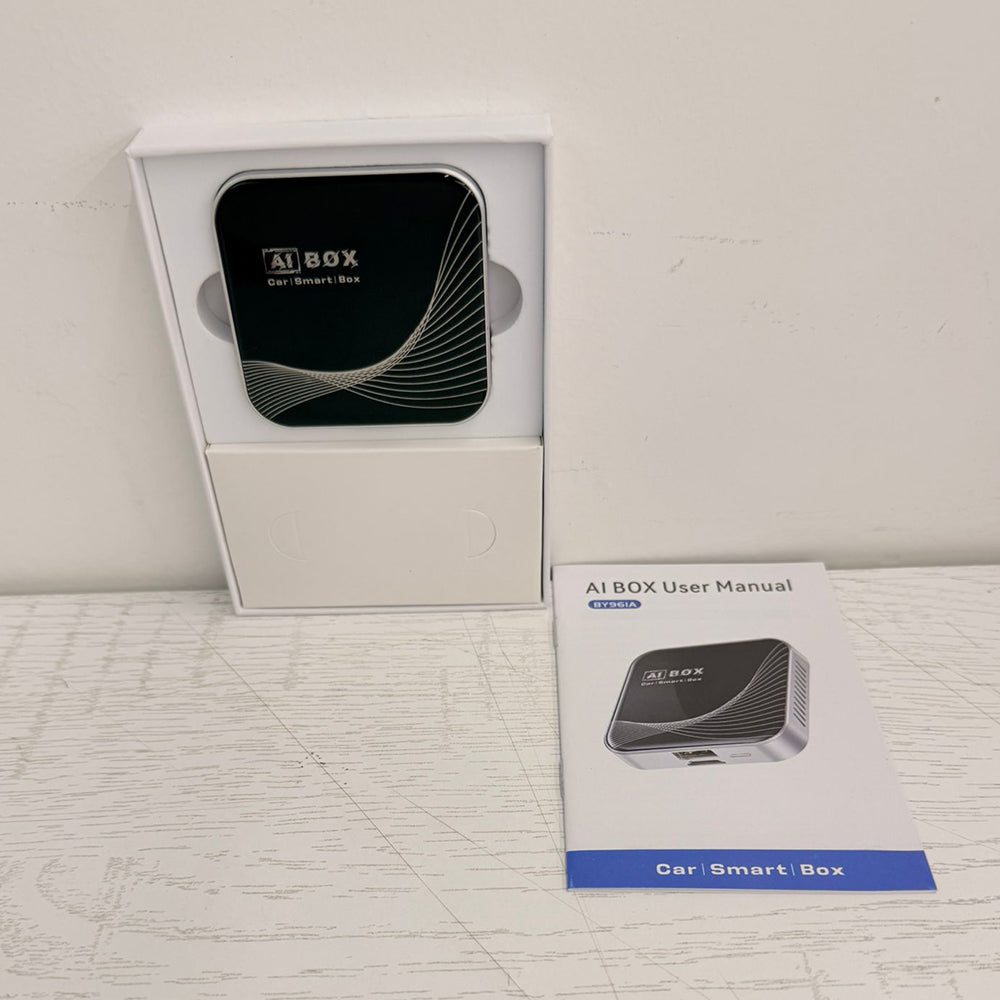3-in-1 Wireless CarPlay & Android Auto Adapter AI Box – BY96IA – Brand New