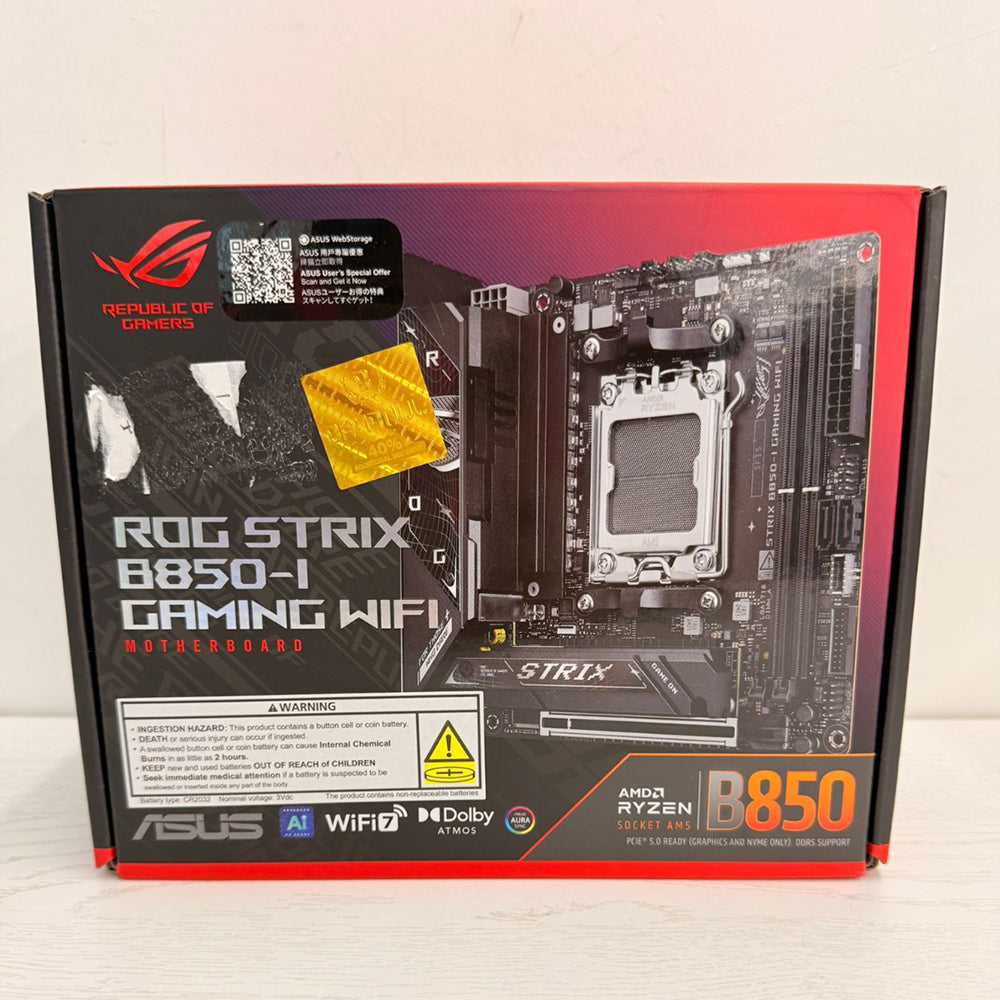 ASUS ROG STRIX B850-I GAMING WIFI Motherboard (Brand New)