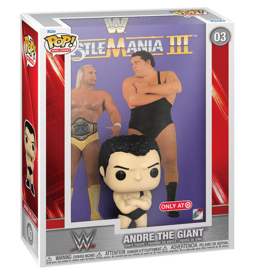 Funko POP! Andre the Giant WWE Covers - WrestleMania III Collectible