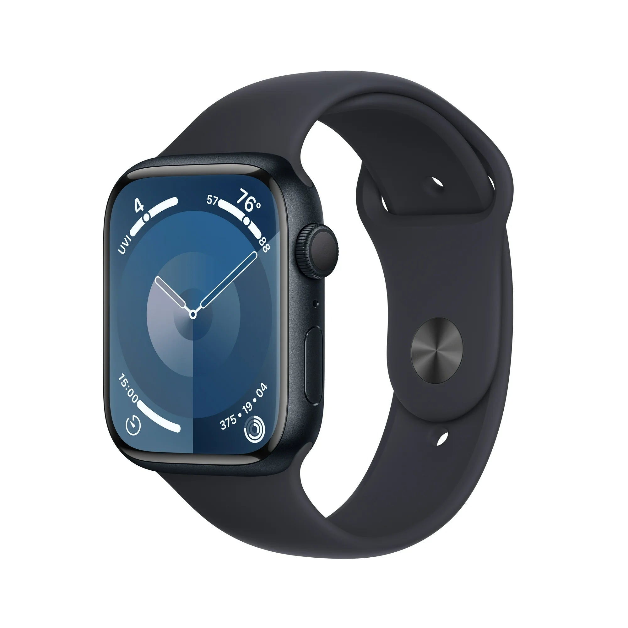 Apple Watch Series 9 [GPS 45mm] Smartwatch with Midnight Aluminum Case GPS