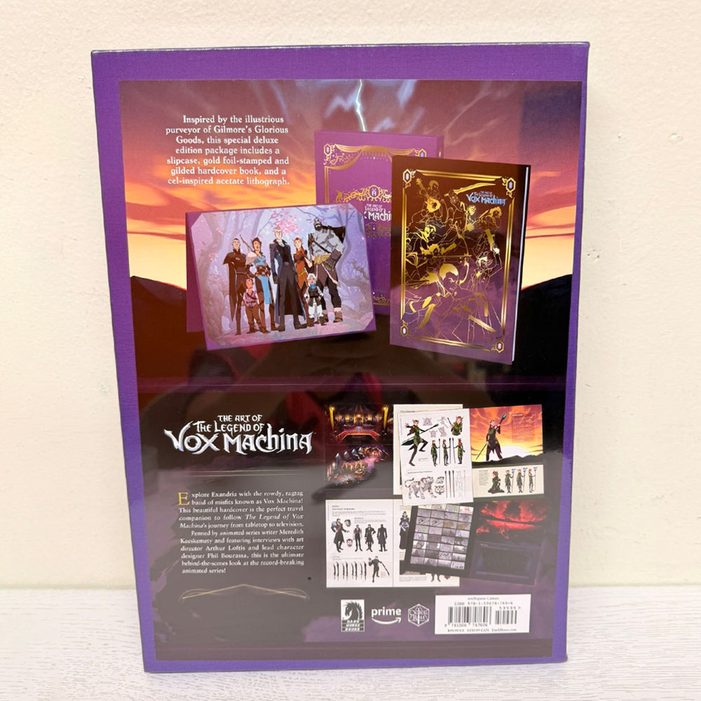 The Art of The Legend of Vox Machina – Deluxe Hardcover Collector's Edition (Brand New)