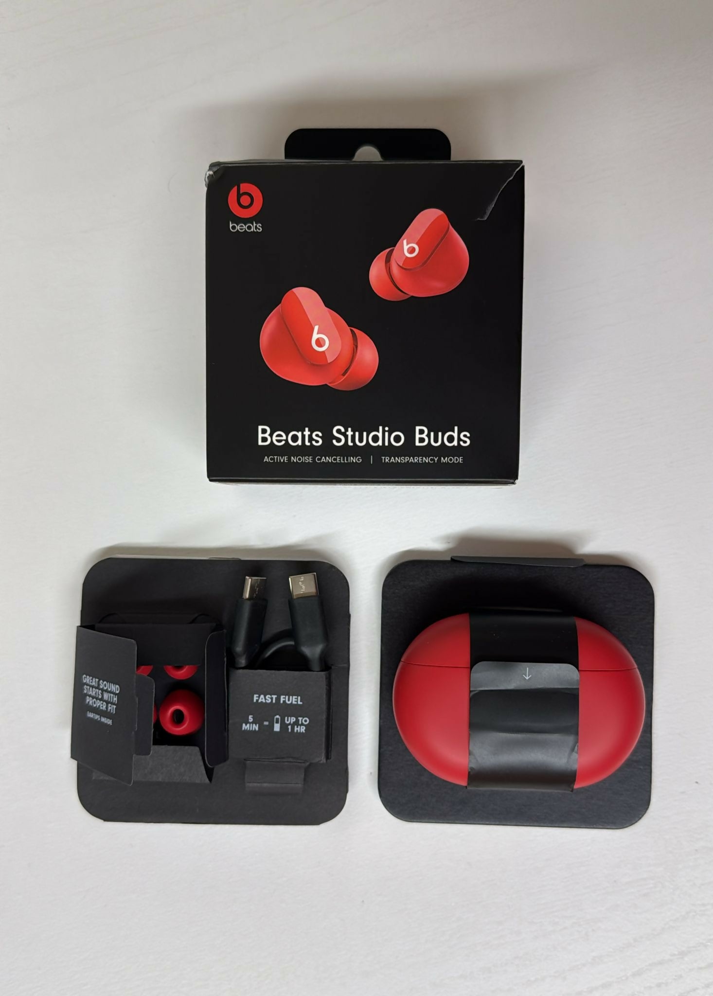 Beats Studio Buds - Red (Open Box)