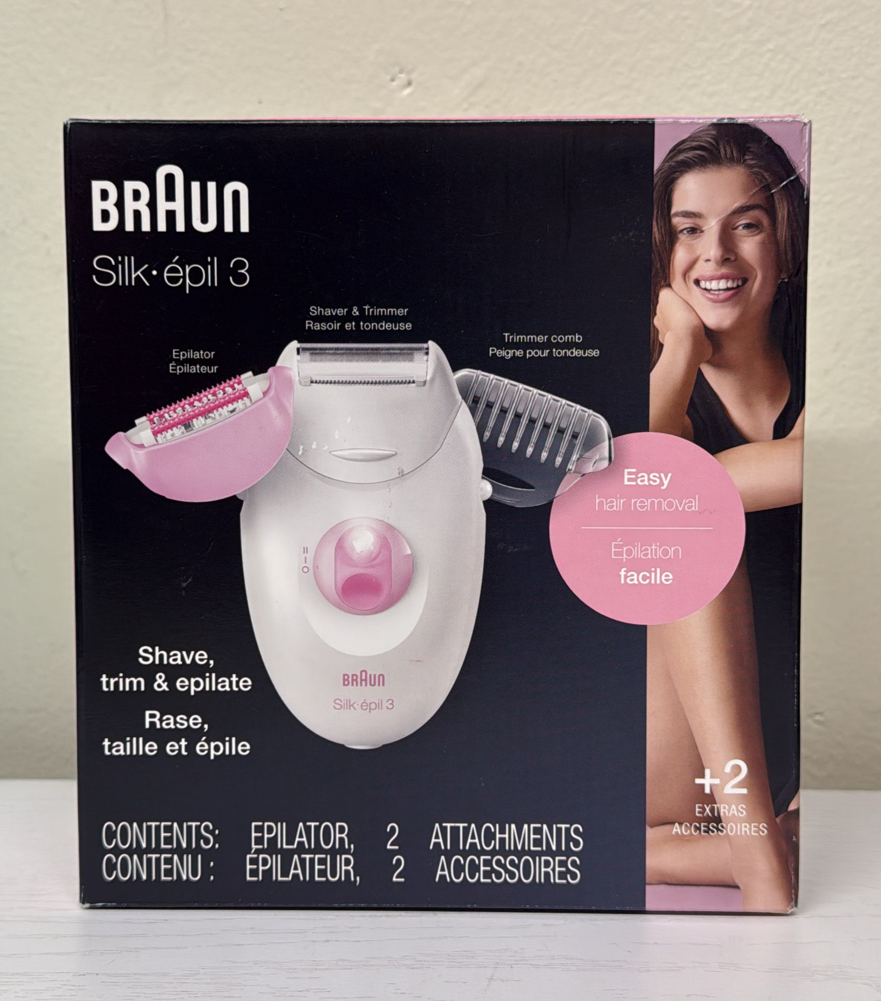 Braun Epilator Silk-epil 3 3-270 – Hair Removal Device for Women, Epilator, Shaver &amp; Trimmer