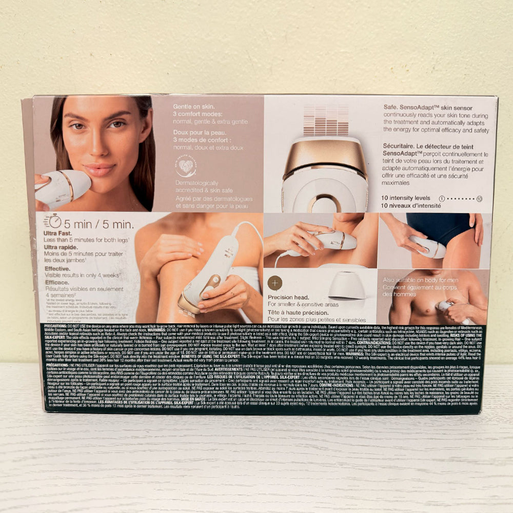 Braun Silk·Expert Pro 5 PL5157 IPL Hair Removal System with Smart Sensor, Pouch & Razor – Brand New