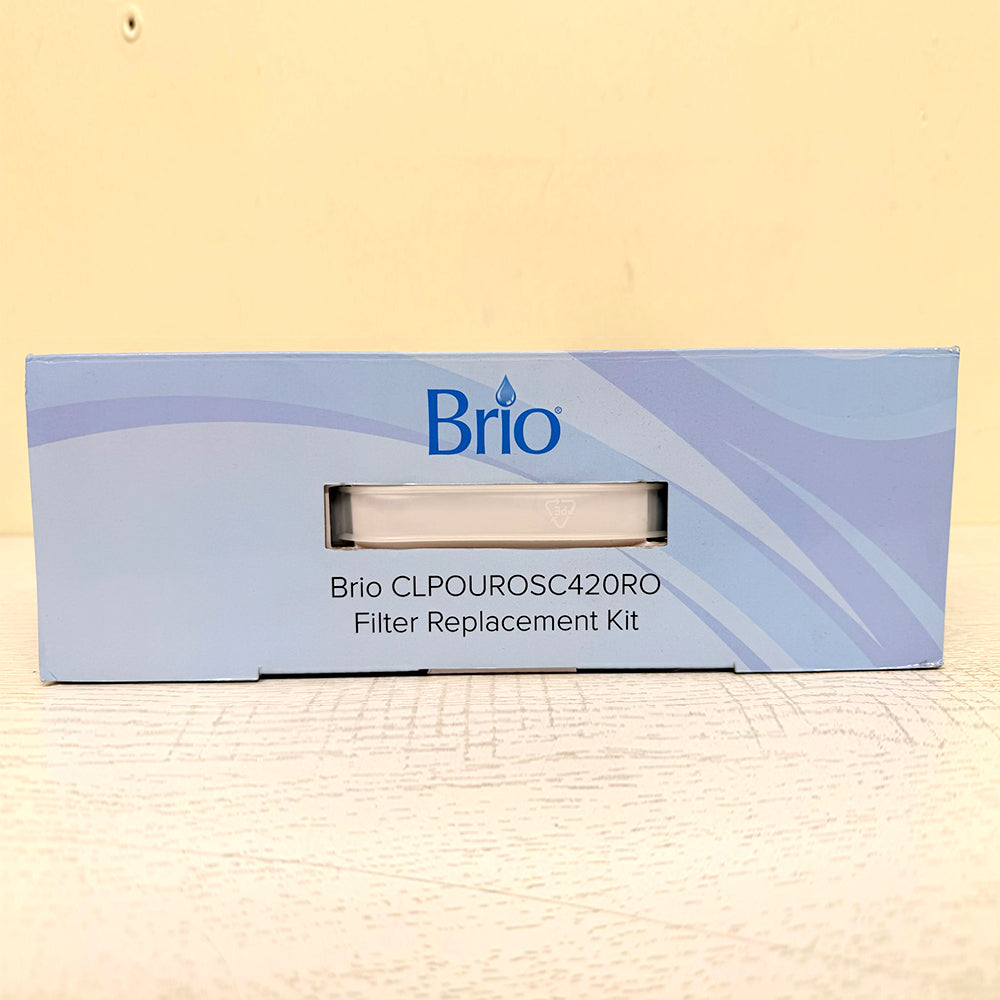 Brio 4-Stage Reverse Osmosis Water Cooler Filter Replacement Kit (Model CLPOUROSC420RO) – Lightly Used