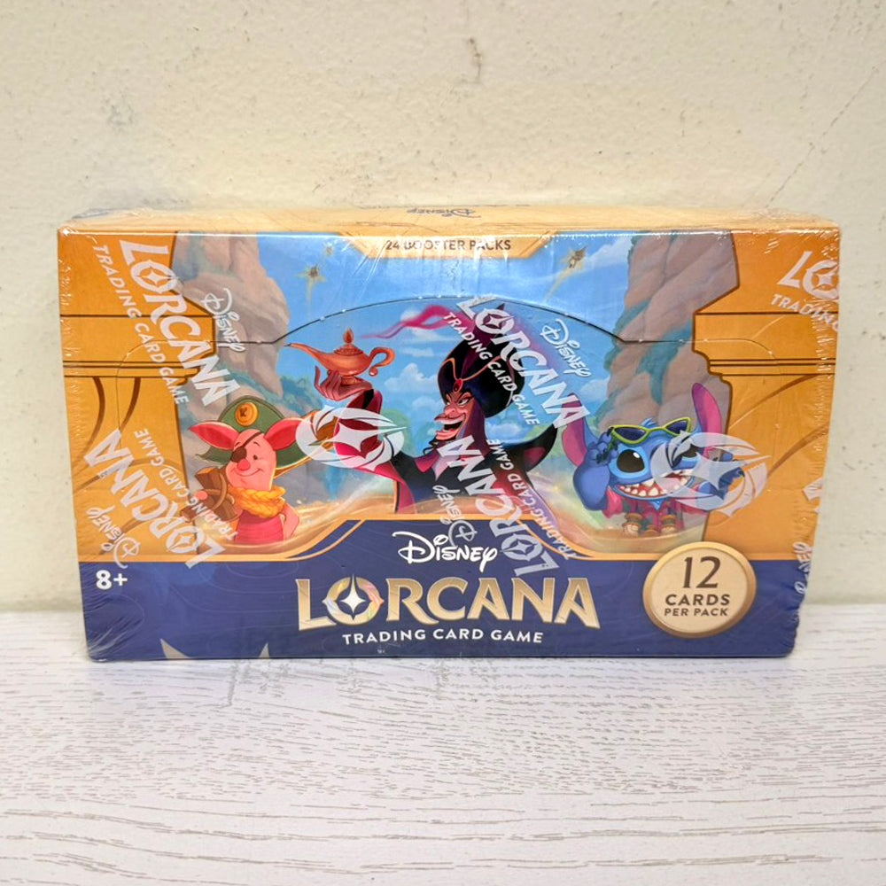 Disney Lorcana TCG: Into The Inklands Booster Pack Display – 24 Packs, 12 Cards Each (Brand New)
