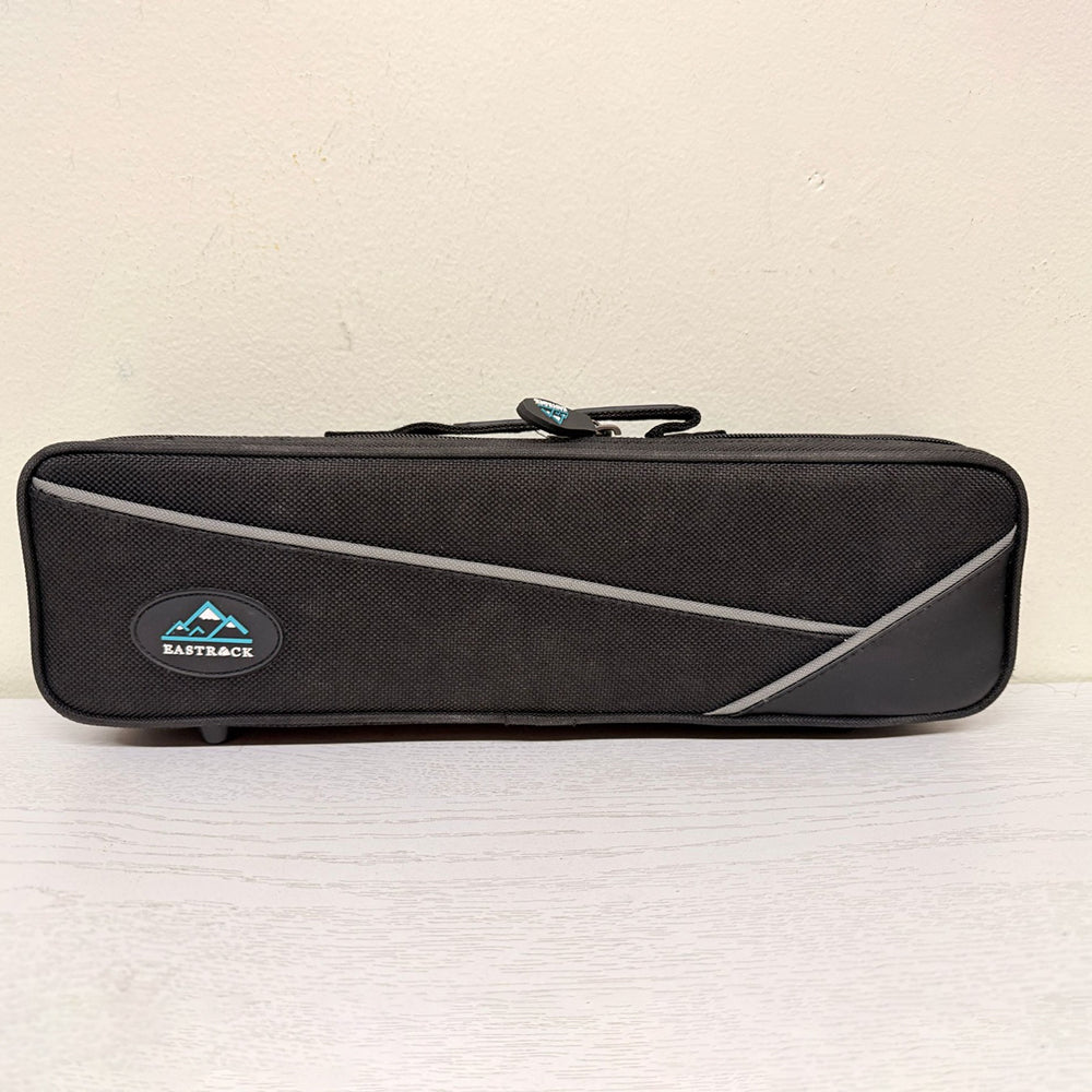 EASTRACK Nickel Plated C Flute with Case – 16 Closed-Hole Keys, Offset G with Split E Key 0– Beginner & Student Friendly (Heavily Used)