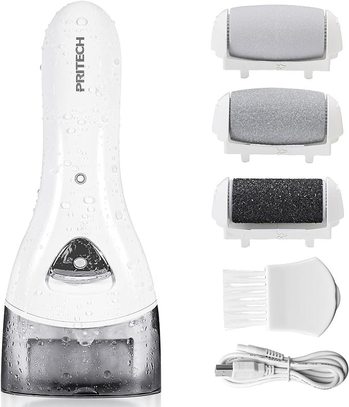 Electric Feet Callus Removers Rechargeable – Portable Electronic Foot File Pedicure Tools