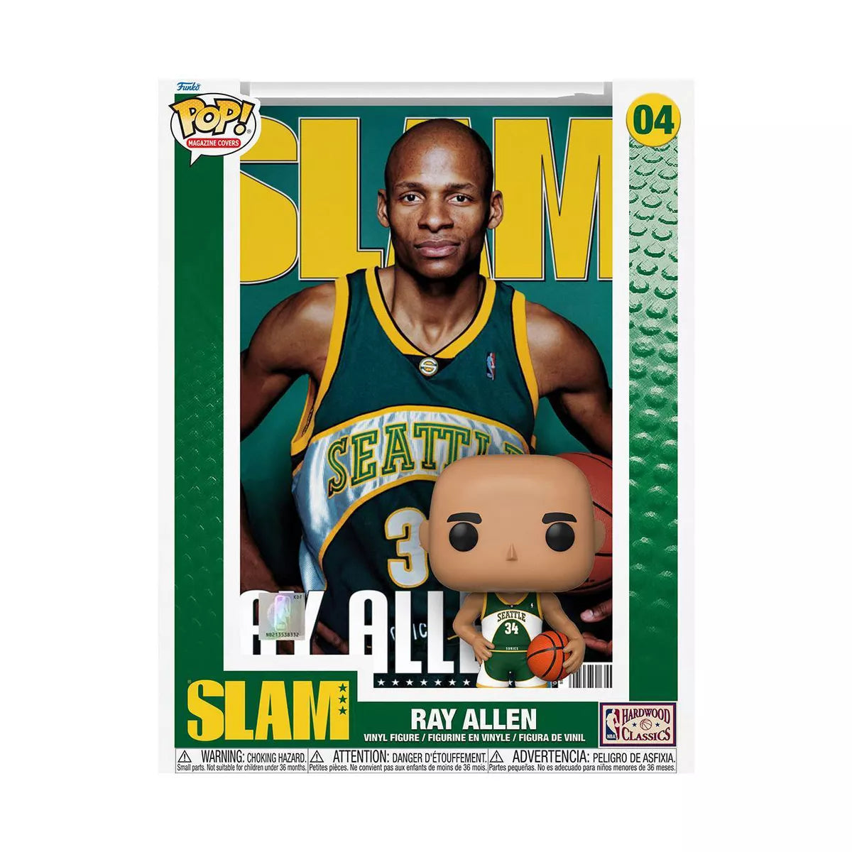 Funko POP! NBA Cover: SLAM - Ray Allen – A Legendary Collector's Item