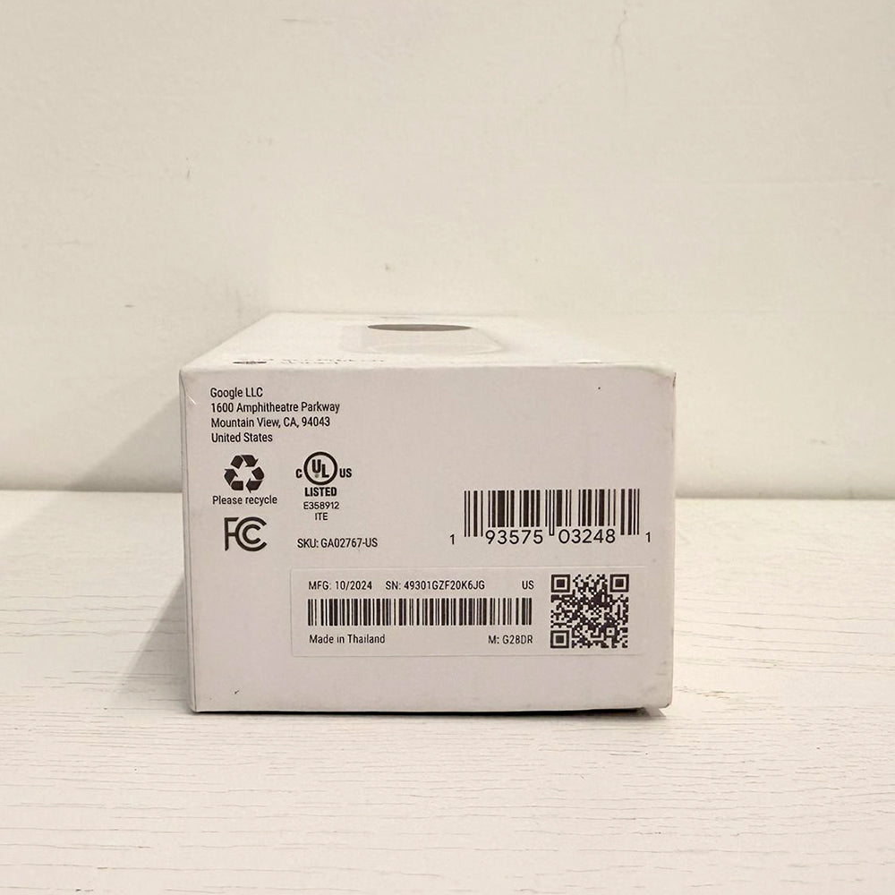 Google Nest Doorbell (Wired, 2nd Gen) – Video Doorbell Camera – Snow (Open Box)