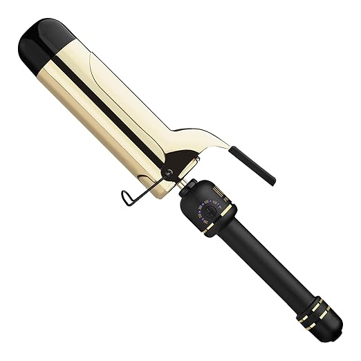 HOT TOOLS 24K Gold Professional 2" Extended Barrel Curling Iron