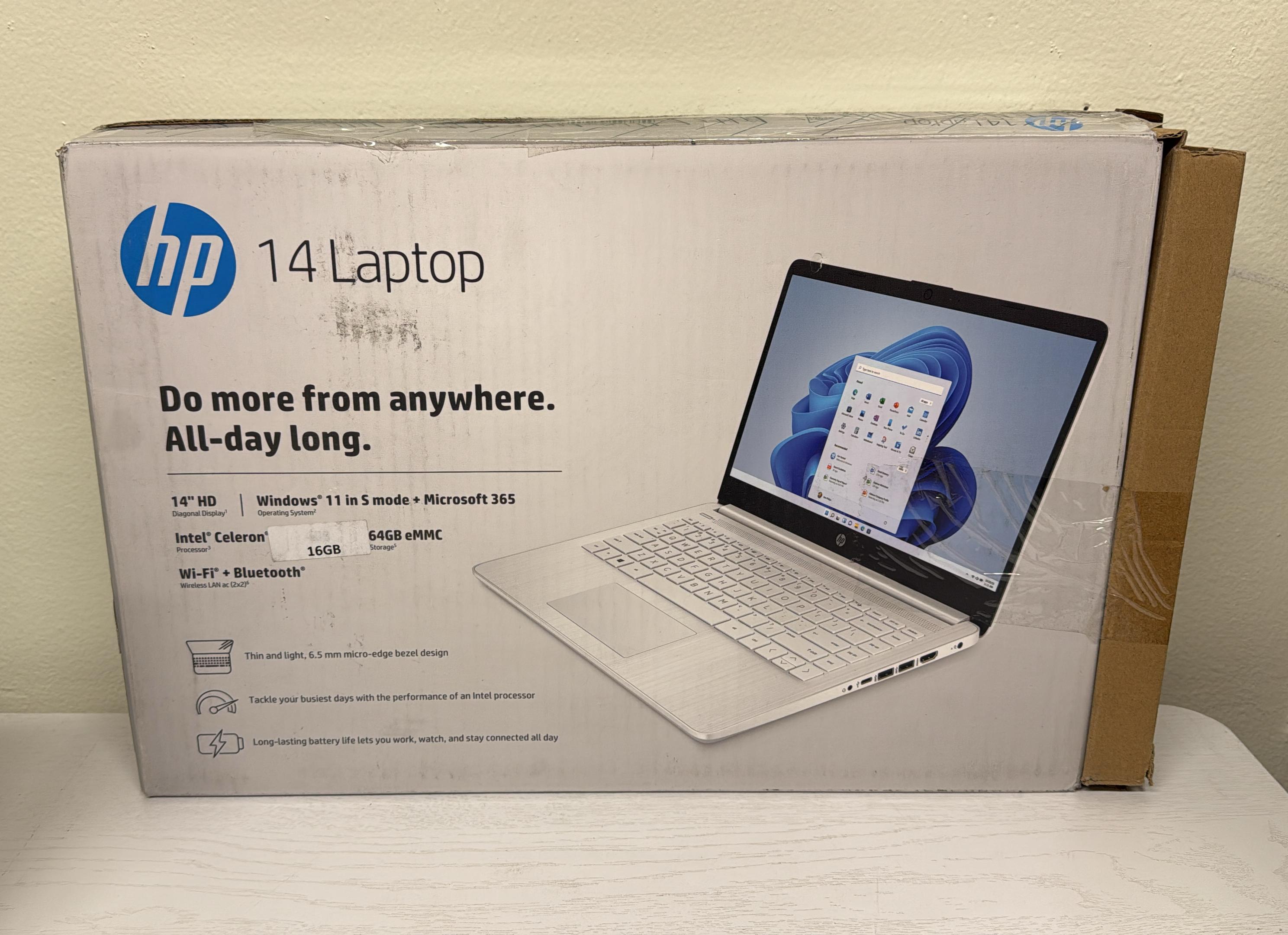 HP 14 HD Laptop for Students &amp; Business – Powerful Performance, Versatile Storage, and Long-Lasting Productivity