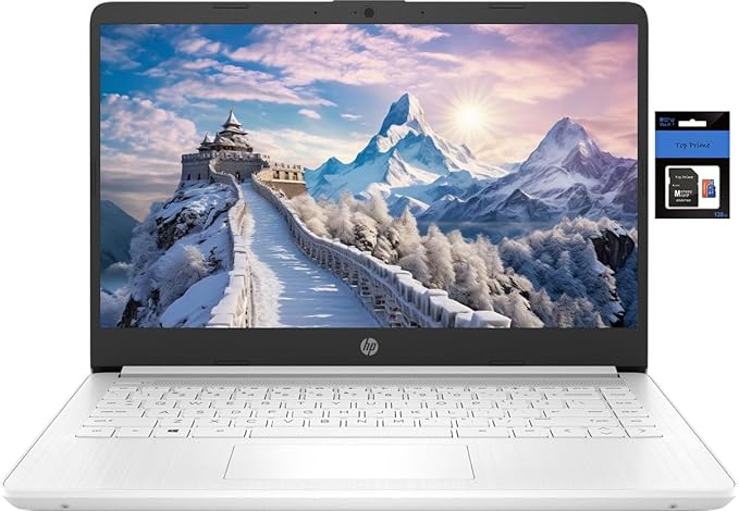 HP 14 HD Laptop for Students &amp; Business – Powerful Performance, Versatile Storage, and Long-Lasting Productivity