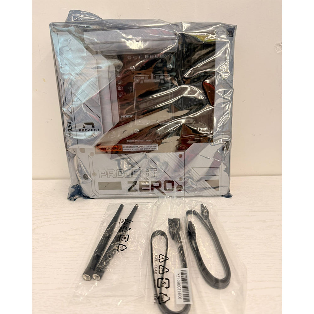 MSI B650M PROJECT ZERO Motherboard (Brand New)