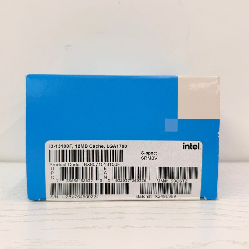 Intel Core i3-13100F Desktop Processor – 13th Gen, LGA1700, 4.5GHz Max – Brand New
