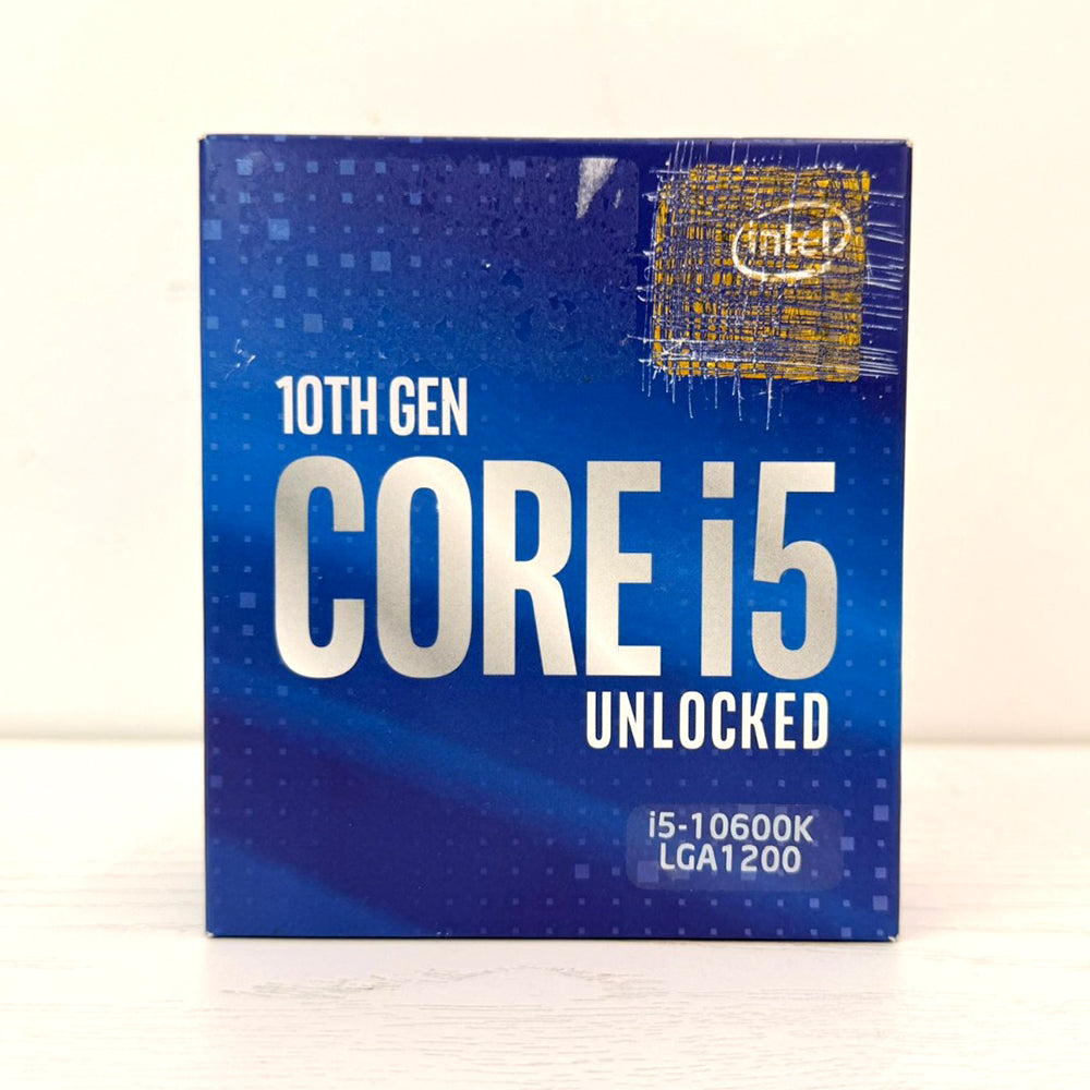 Intel Core i5-10600K Desktop Processor – 10th Gen, Unlocked, LGA1200 – Brand New
