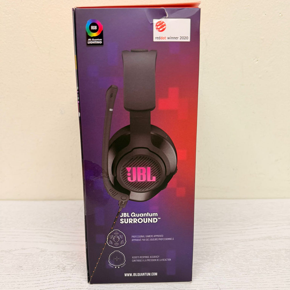JBL Quantum 400 USB Over-Ear Gaming Headset – Black (Brand New)