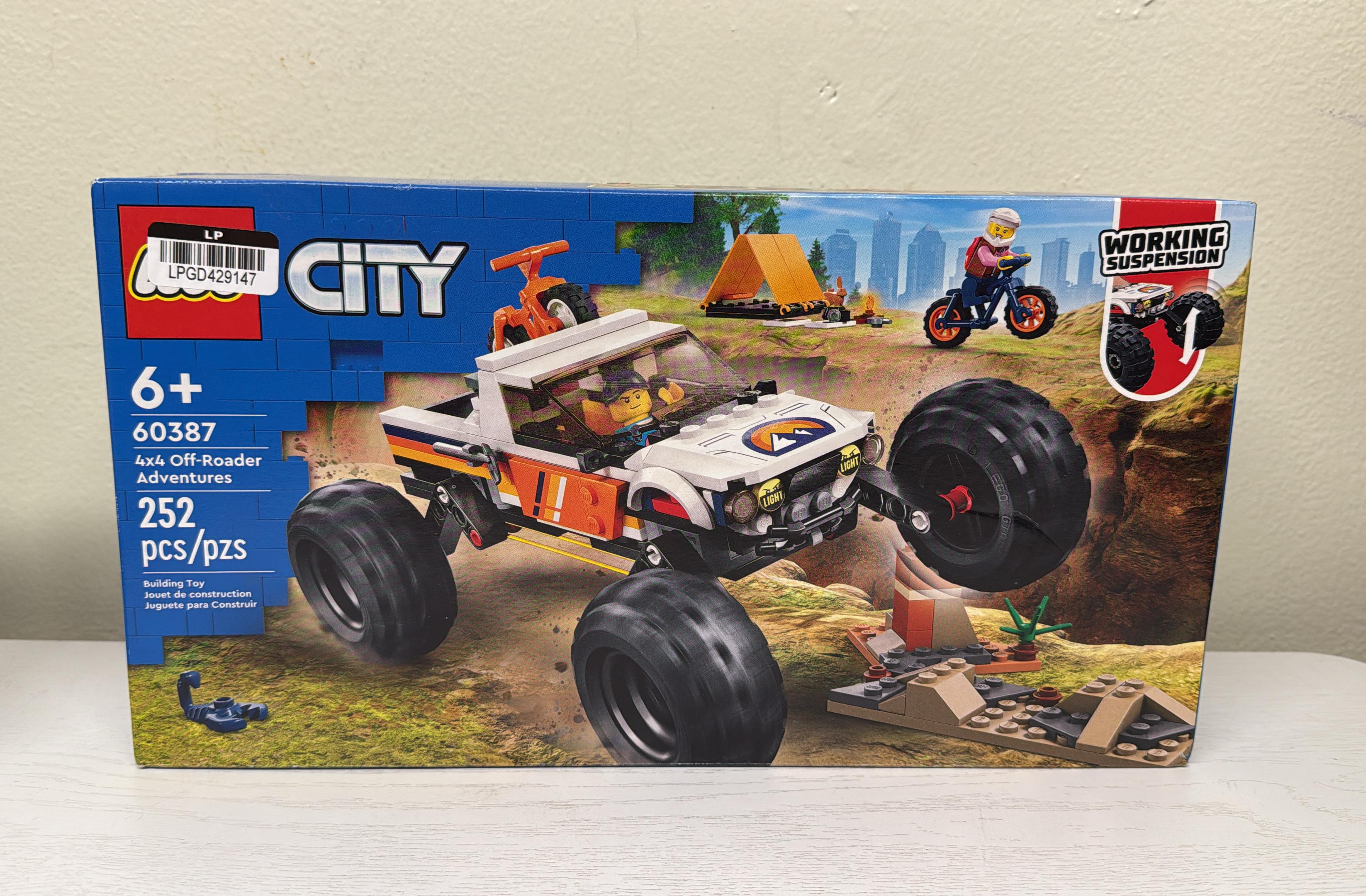 LEGO City 4x4 Off-Roader Adventures 60387 Building Toy Set