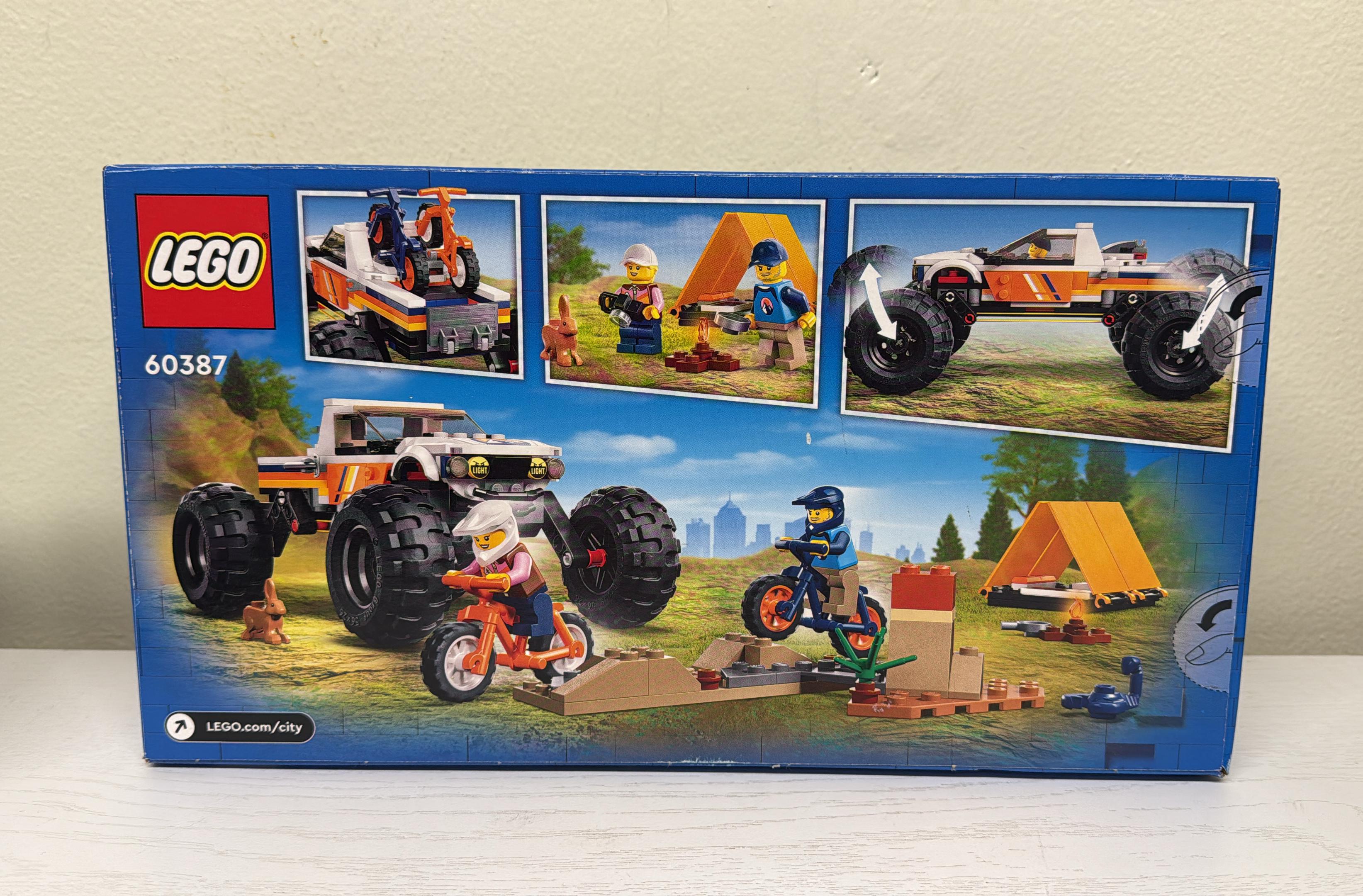 LEGO City 4x4 Off-Roader Adventures 60387 Building Toy Set