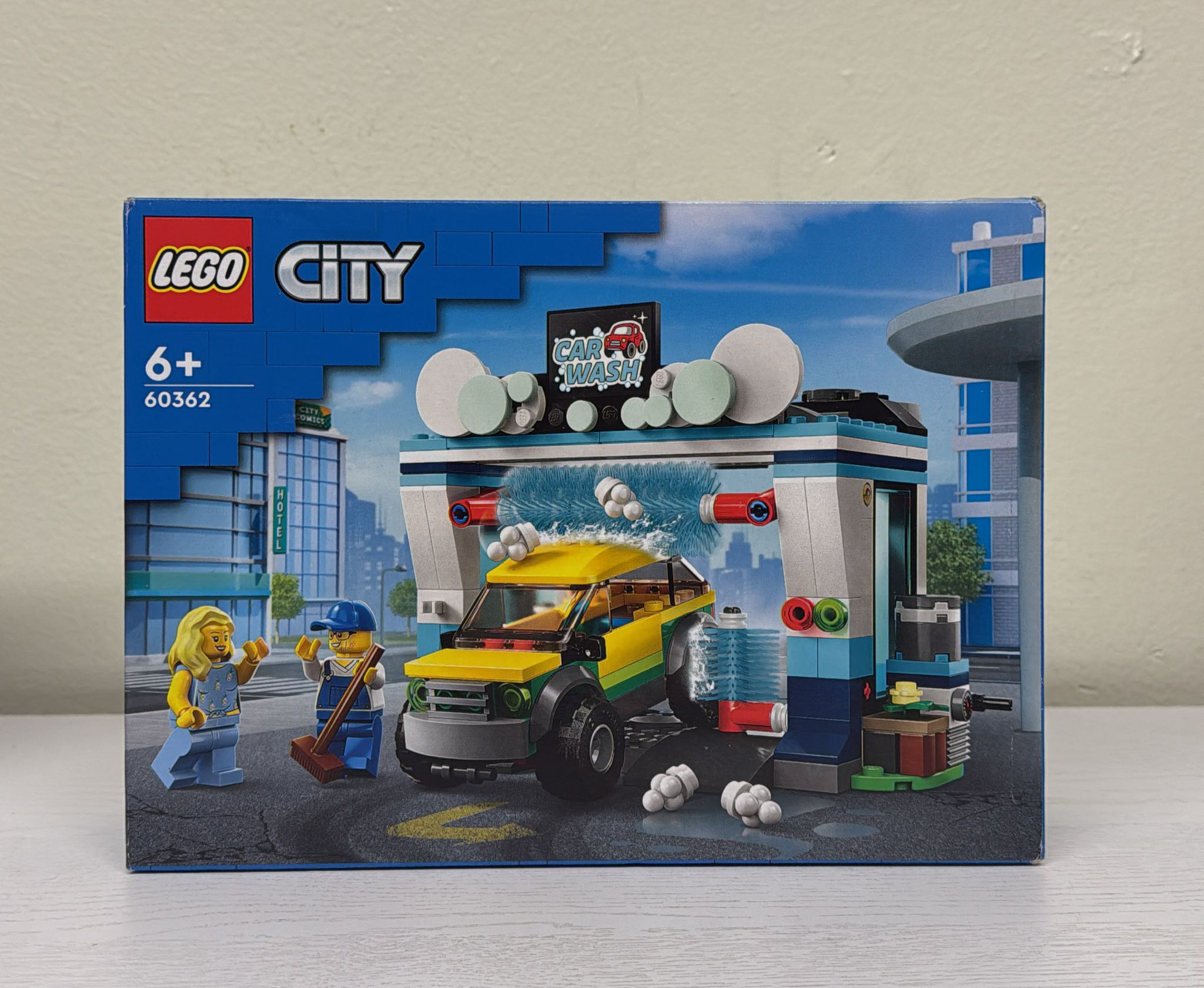 LEGO City Car Wash Pretend Building Toy Set (60362)