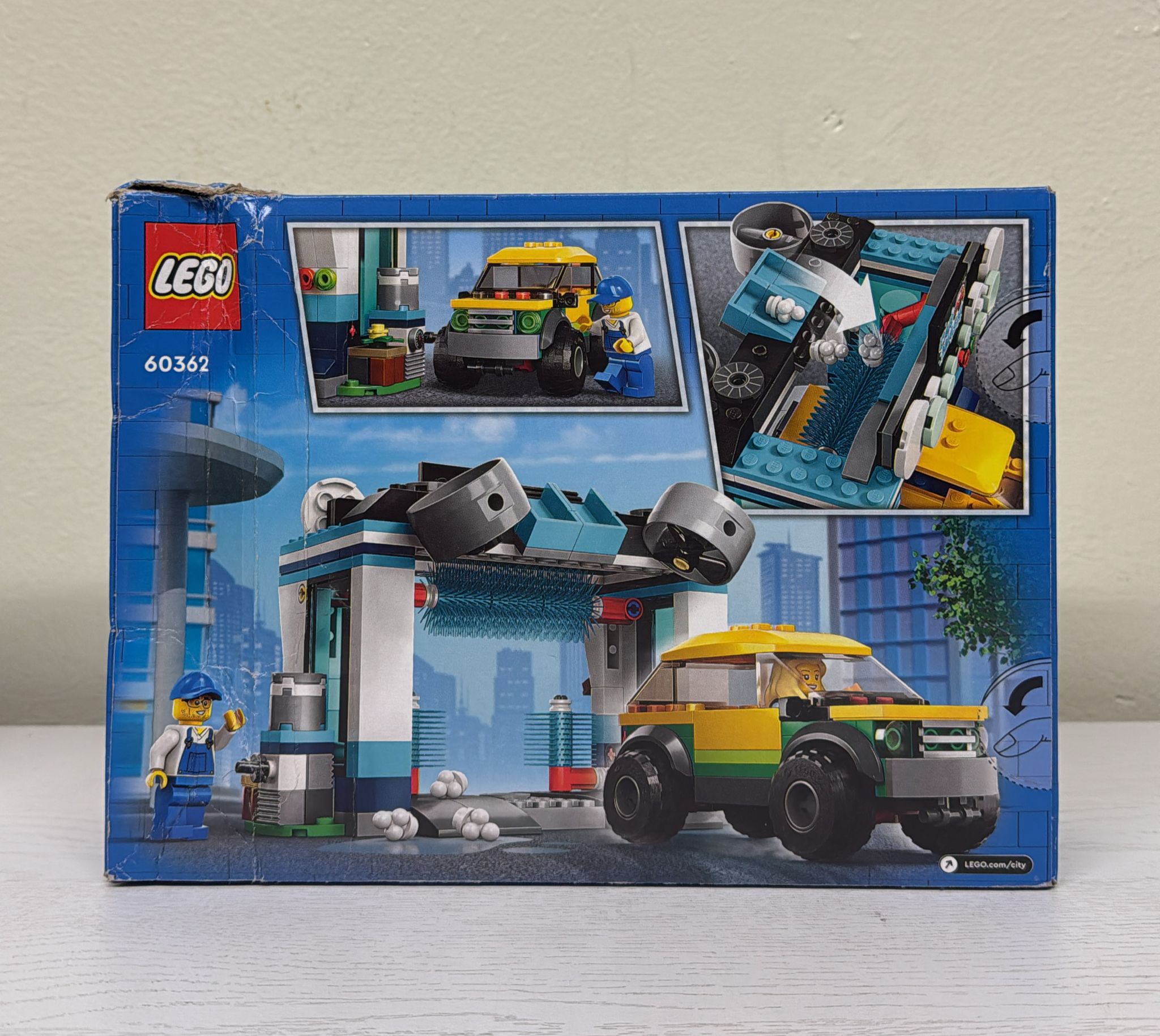 LEGO City Car Wash Pretend Building Toy Set (60362)