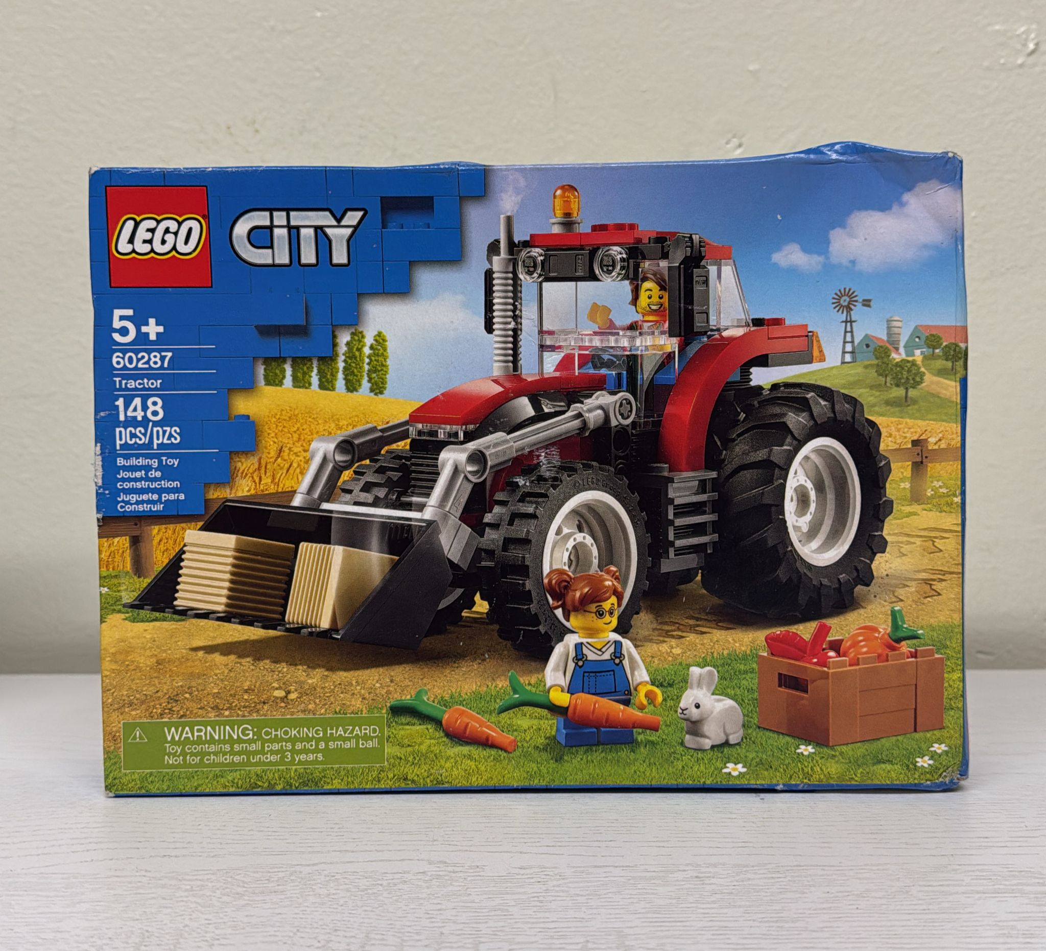 LEGO City Great Vehicles Tractor Toy &amp; Farm Set (60287)